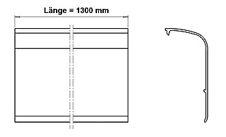 COPERTURA L PSK PLUS GR.130 RAL9003