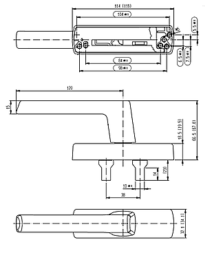 MANIG. SI-LINE LM RAL9005 K10