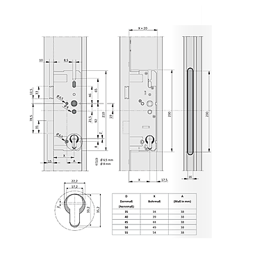 MULTIPOINT DB 35/94/8 MR/RZ 3RS TS K5